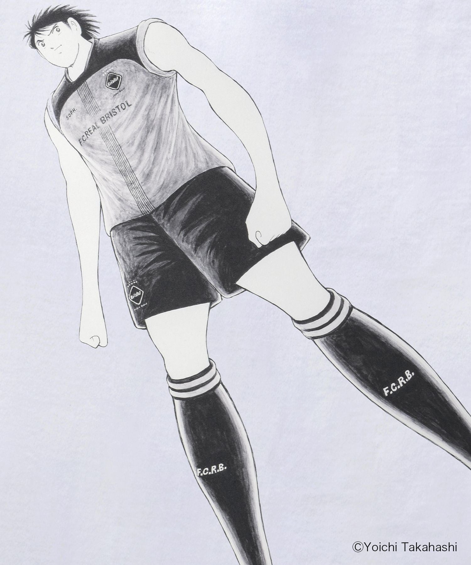 KOJIRO HYUGA ON THE FRONT BAGGY TEE- V.A. ONLINE STORE