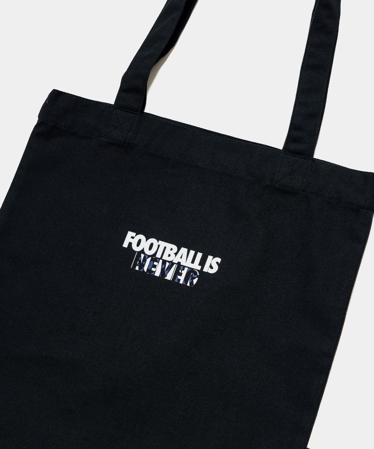 FOOTBALL IS NEVER BORING TOTE BAG – V.A. TOKYO ONLINE STORE