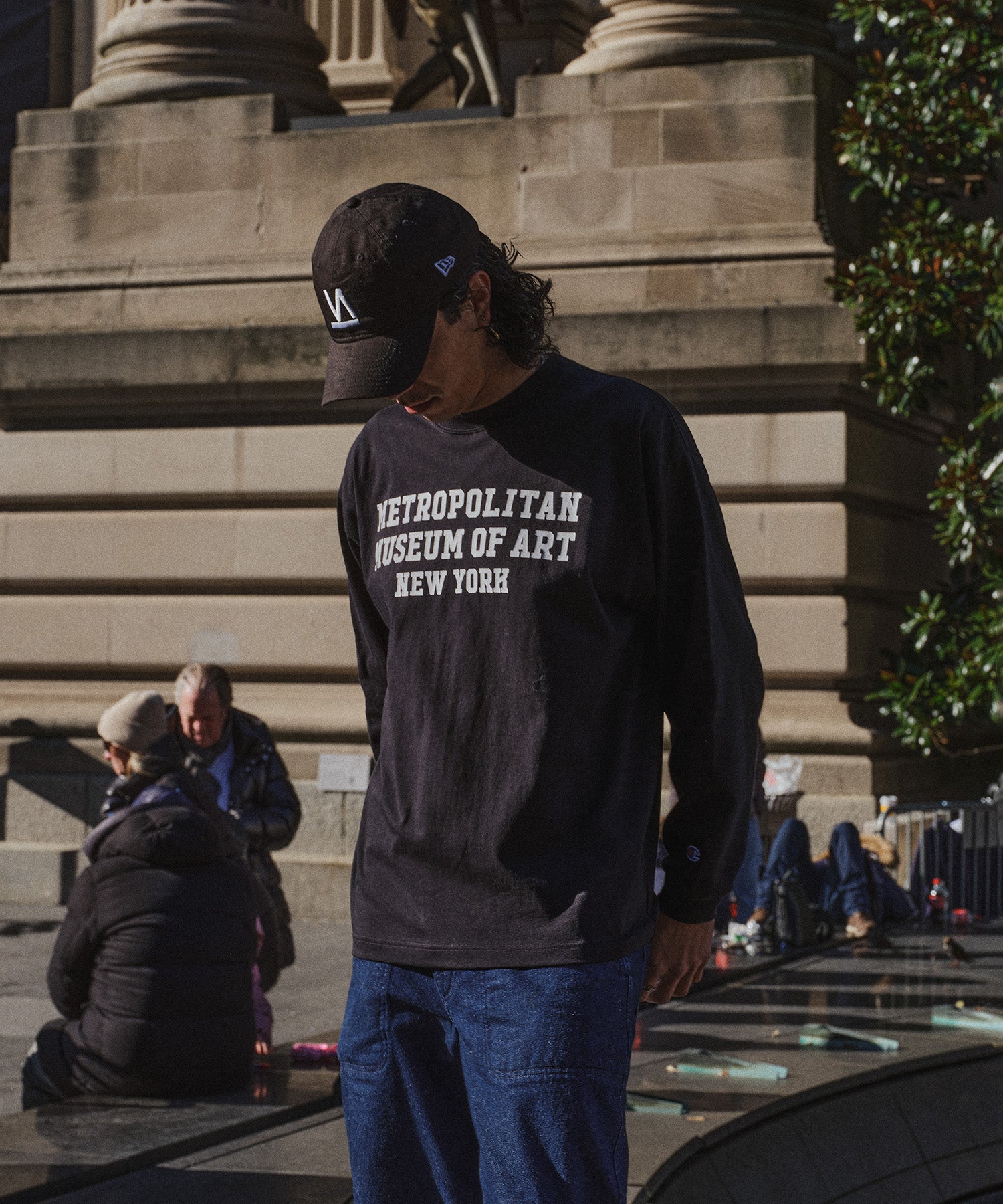 Champion L/S Tee - 013 MET
