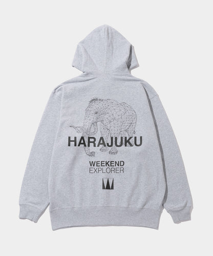 ODORIBA | FRAGMENT HARAJUKU Zip Hoodie- V.A. ONLINE STORE