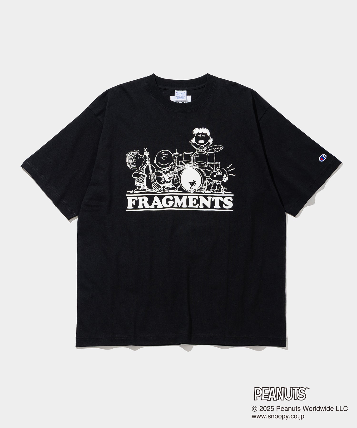 Champion S/S Tee - 011A PEANUTS FRAGMENTS
