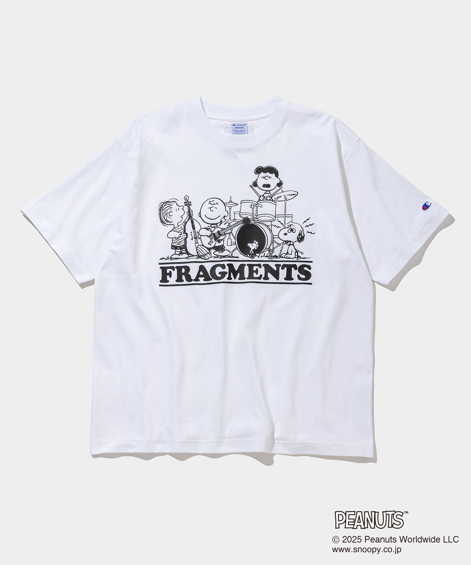 Champion S/S Tee - 011A PEANUTS FRAGMENTS