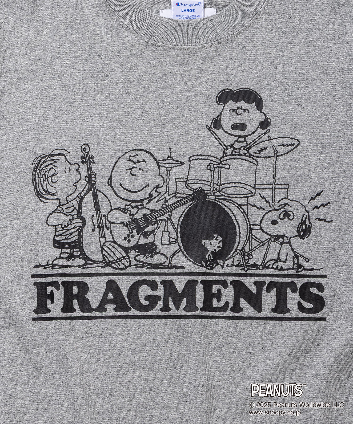 Champion S/S Tee - 011A PEANUTS FRAGMENTS