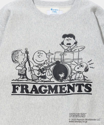Champion C/N Sweat - 011A PEANUTS FRAGMENTS