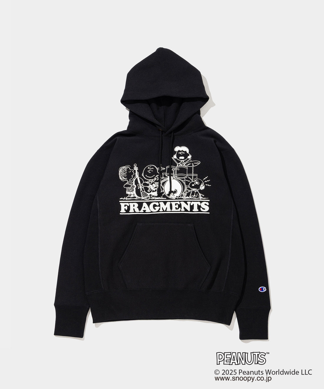 Champion Sweat Hoodie - 011A PEANUTS FRAGMENTS