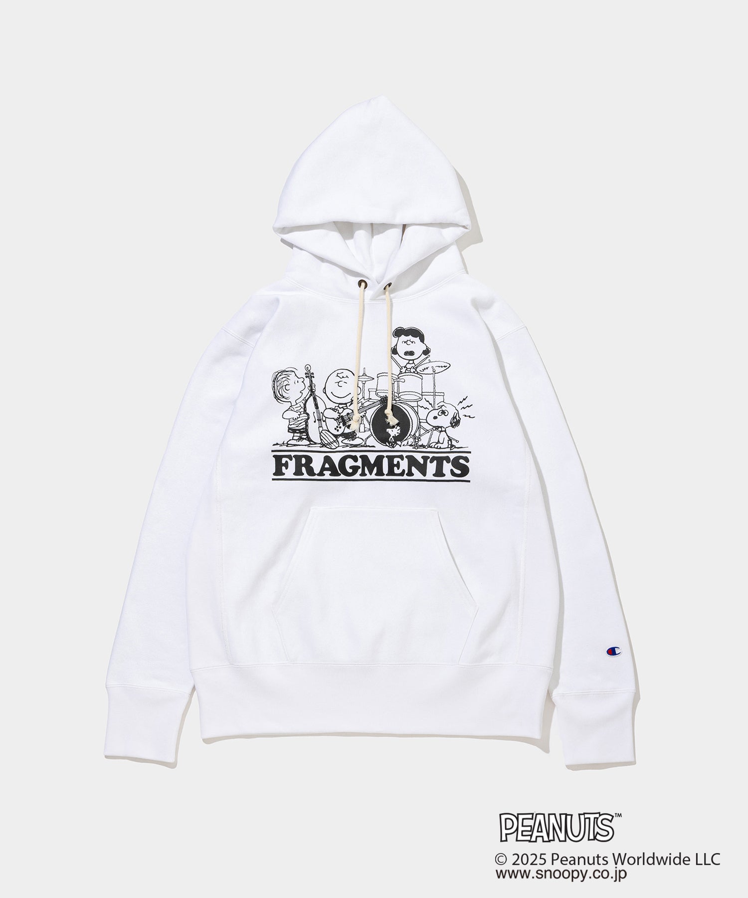 Champion Sweat Hoodie - 011A PEANUTS FRAGMENTS