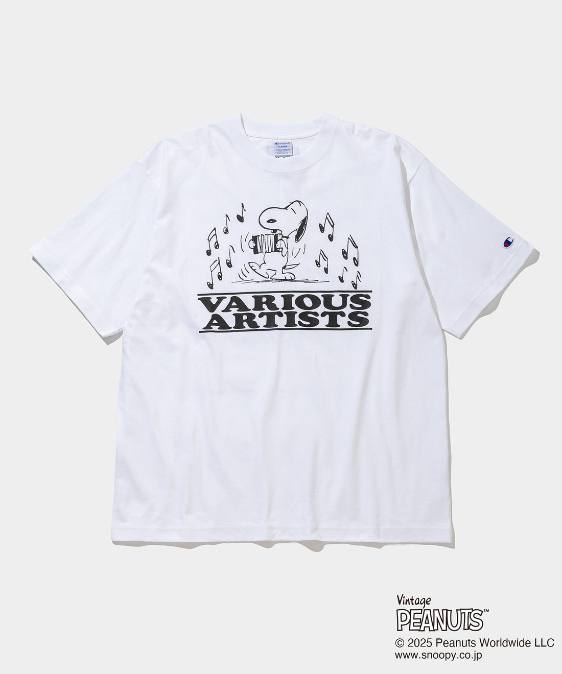 Champion S/S Tee - 011B PEANUTS
