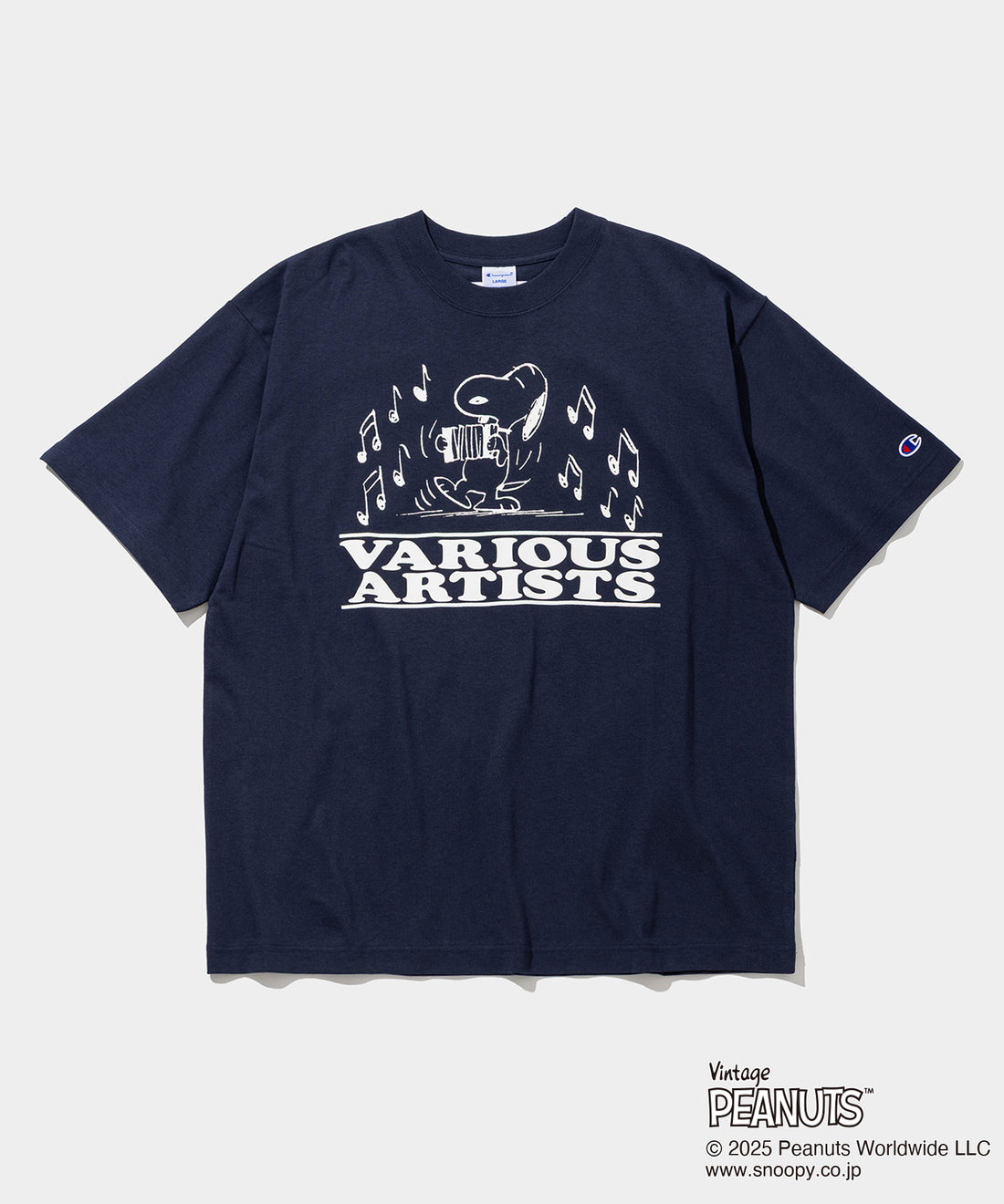Champion S/S Tee - 011B PEANUTS