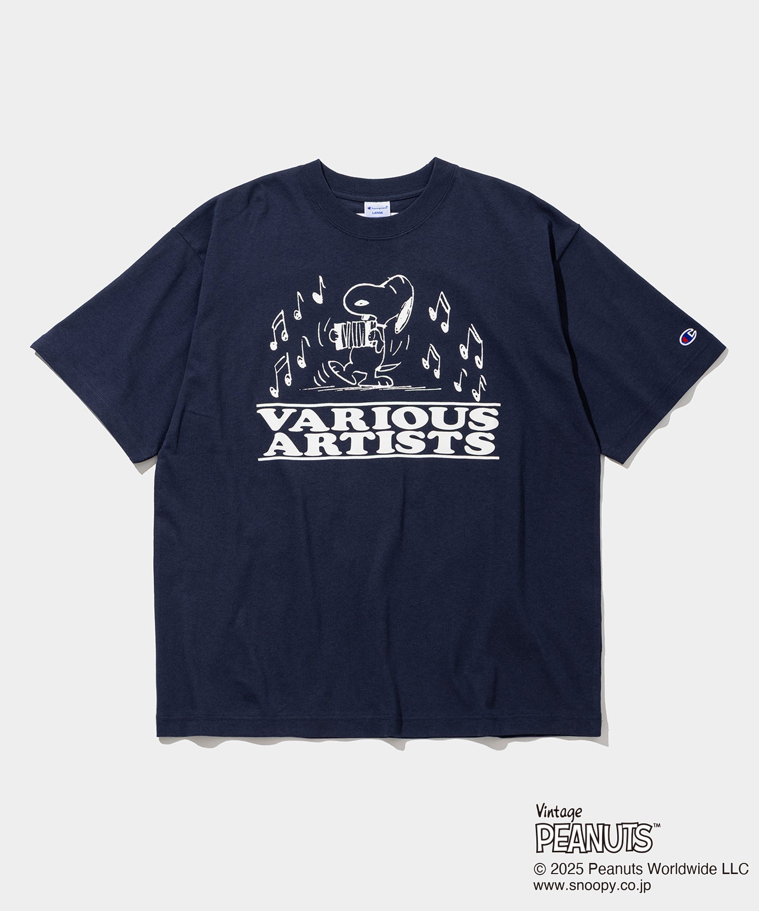 Champion S/S Tee - 011B PEANUTS