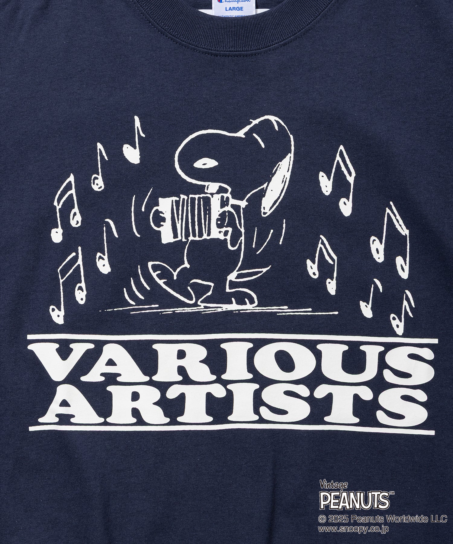 Champion S/S Tee - 011B PEANUTS
