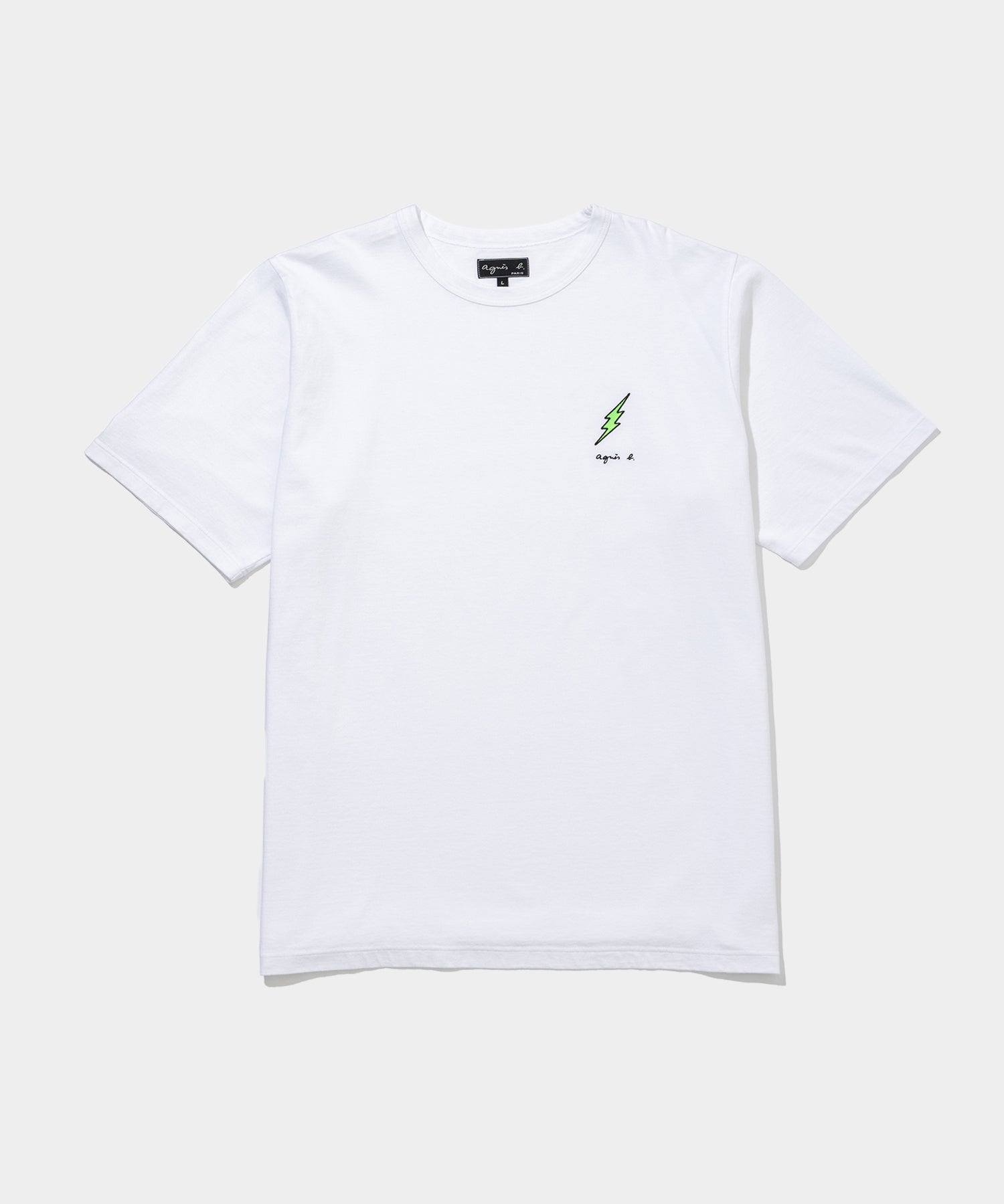 agnes b. TS LE MIXTE MACHES COURTES