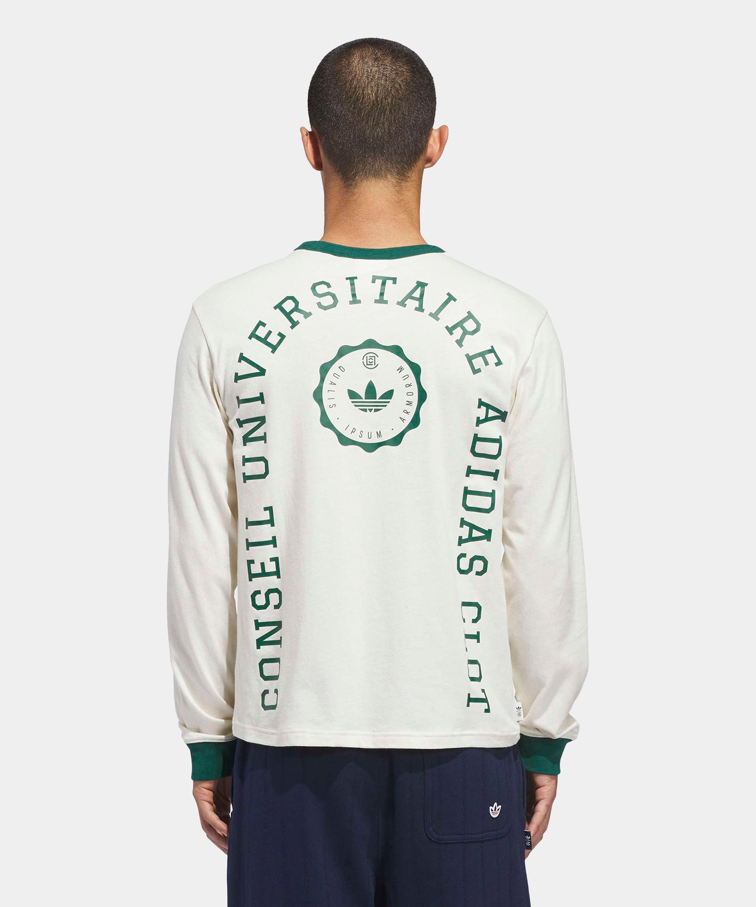 adidas CLOT Ribbed T-Shirt by Edison Chen