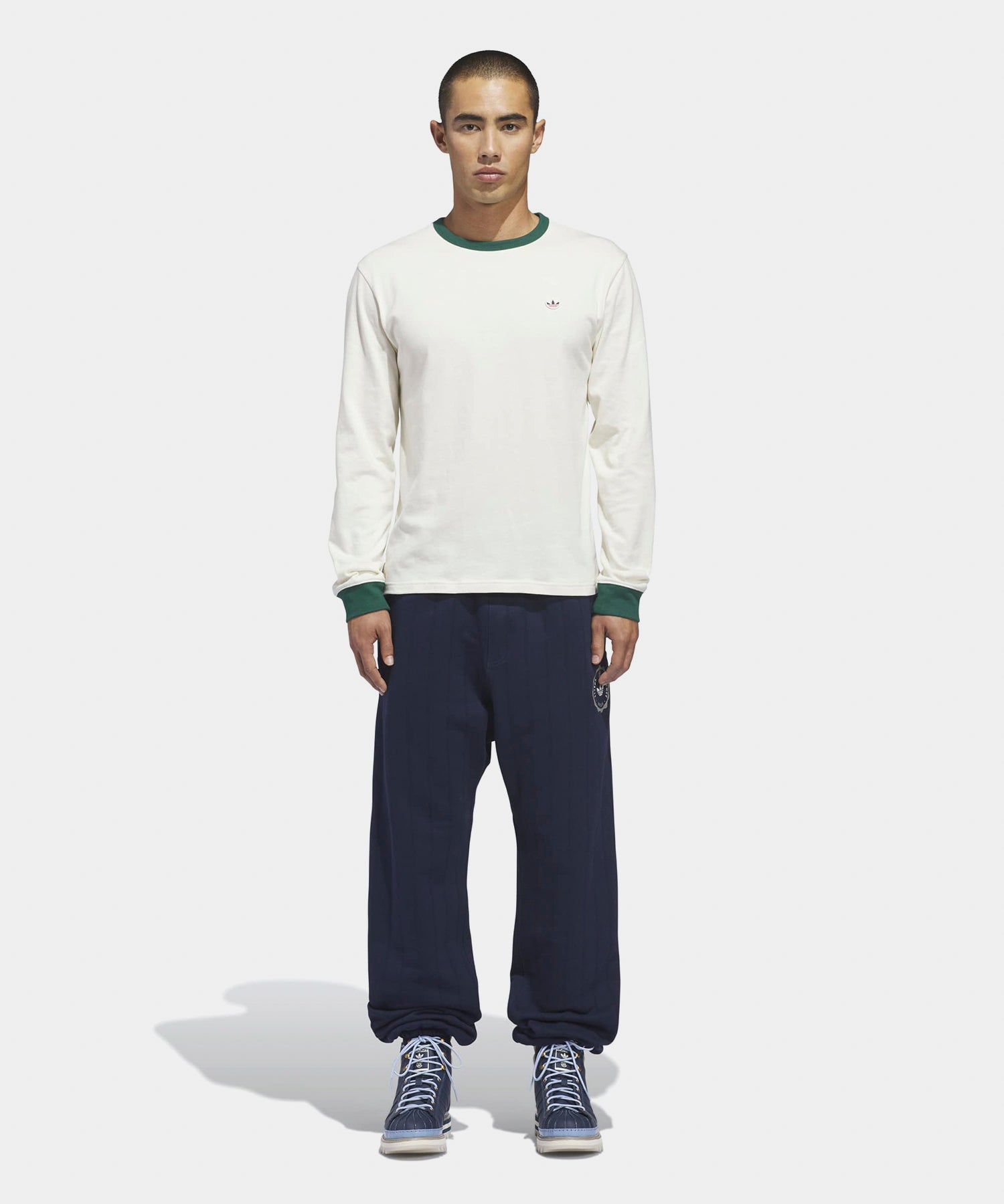 adidas CLOT Ribbed T-Shirt by Edison Chen